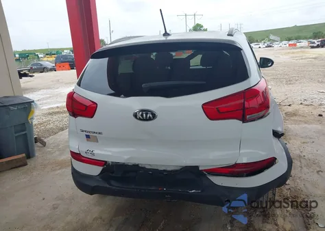 2016 Kia Sportage Lx из США, поврежденный, VIN KNDPB3AC4G7802085